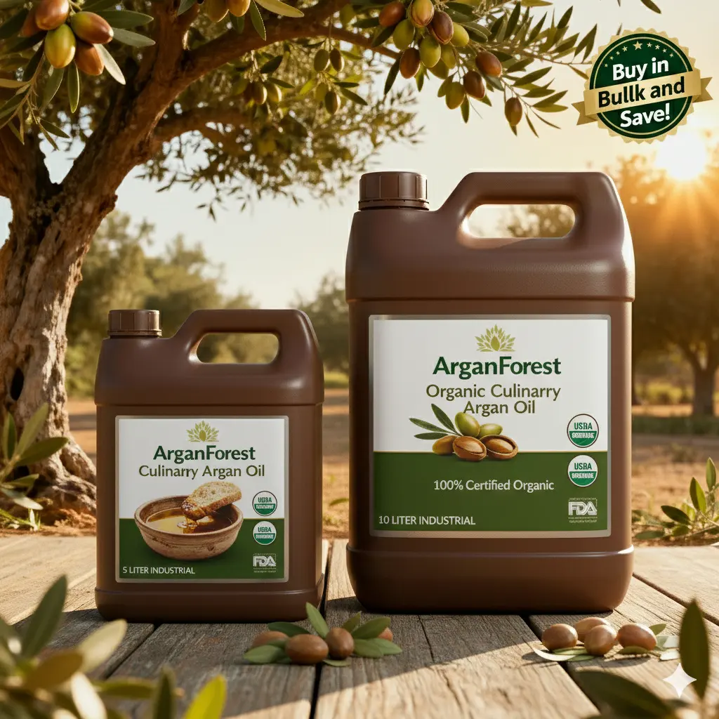 Organic Culinary Argan Oil Bulk
